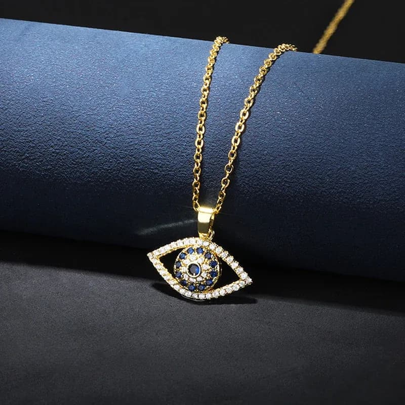 Diamond Studded Evil Eye 2