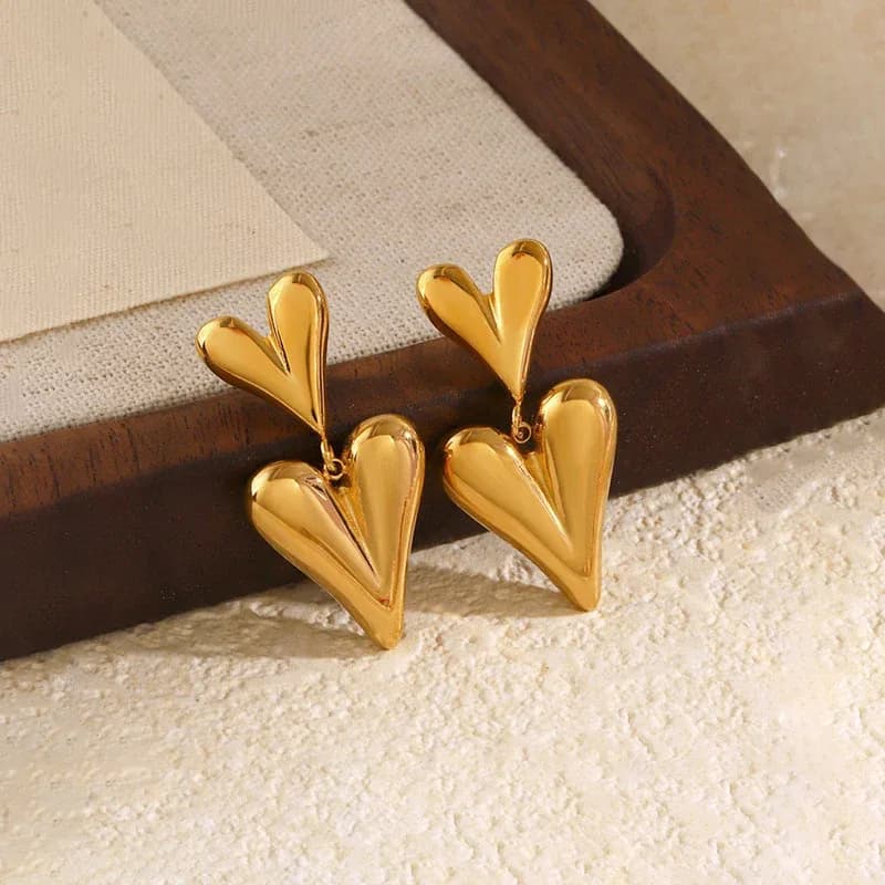 Heart Themed Earrings