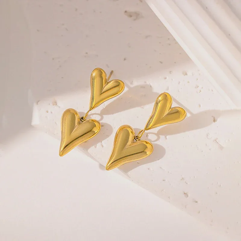 Heart Themed Earrings 2