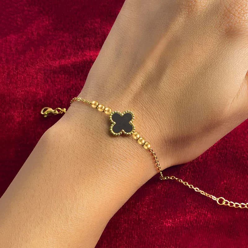 Black Clover Themed Wraparound Bracelet