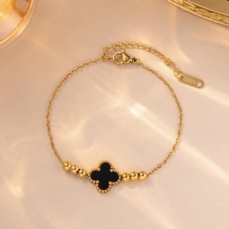 Black Clover Themed Wraparound Bracelet 2