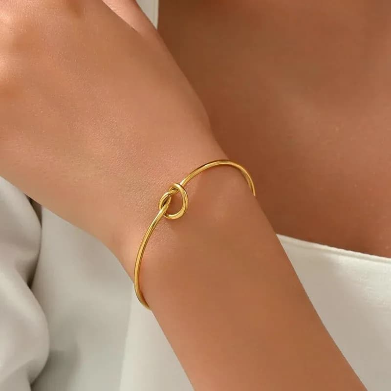 Knotted Cuff Bracelet 2