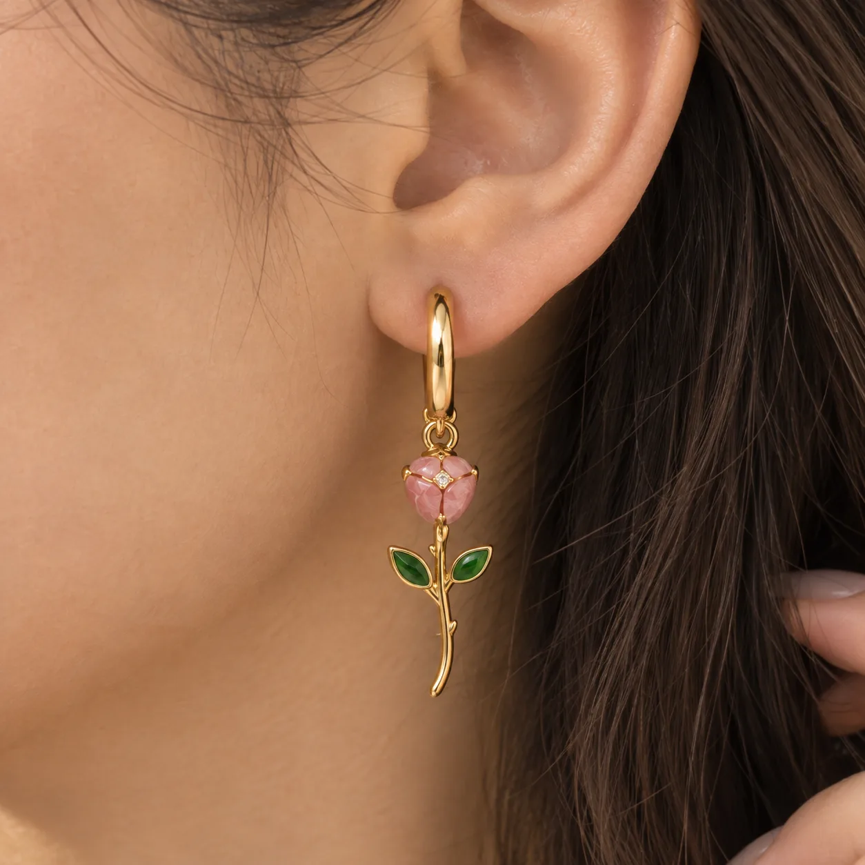 Tulip earings